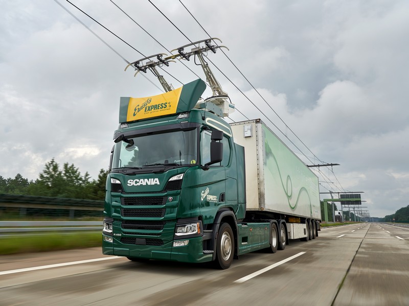 Scania pro německé elektrifikované dálnice